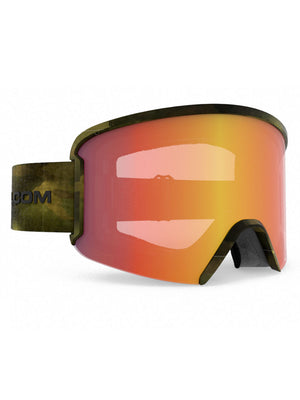 
                  
                    Load image into Gallery viewer, VOLCOM GARDEN SNOWBOARD GOGGLES + BONUS LENS - CAMO RED CHROME - 2023 CAMO RED CHROME GOGGLES
                  
                