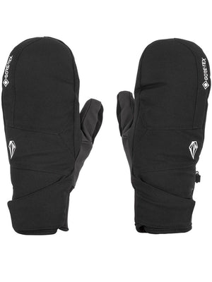 
                  
                    Load image into Gallery viewer, VOLCOM STAY DRY GORE TEX SNOWBOARD MITTS - BLACK - 2024 BLACK SNOWBOARD GLOVES
                  
                