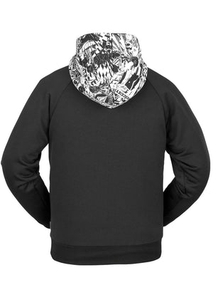 
                  
                    Load image into Gallery viewer, VOLCOM HYDRO RIDING HOODIE - BLACK WHITE - 2023 HOODIES
                  
                