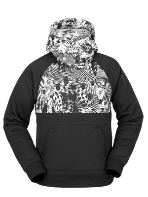 
                  
                    Load image into Gallery viewer, VOLCOM HYDRO RIDING HOODIE - BLACK WHITE - 2023 BLACK WHITE HOODIES
                  
                