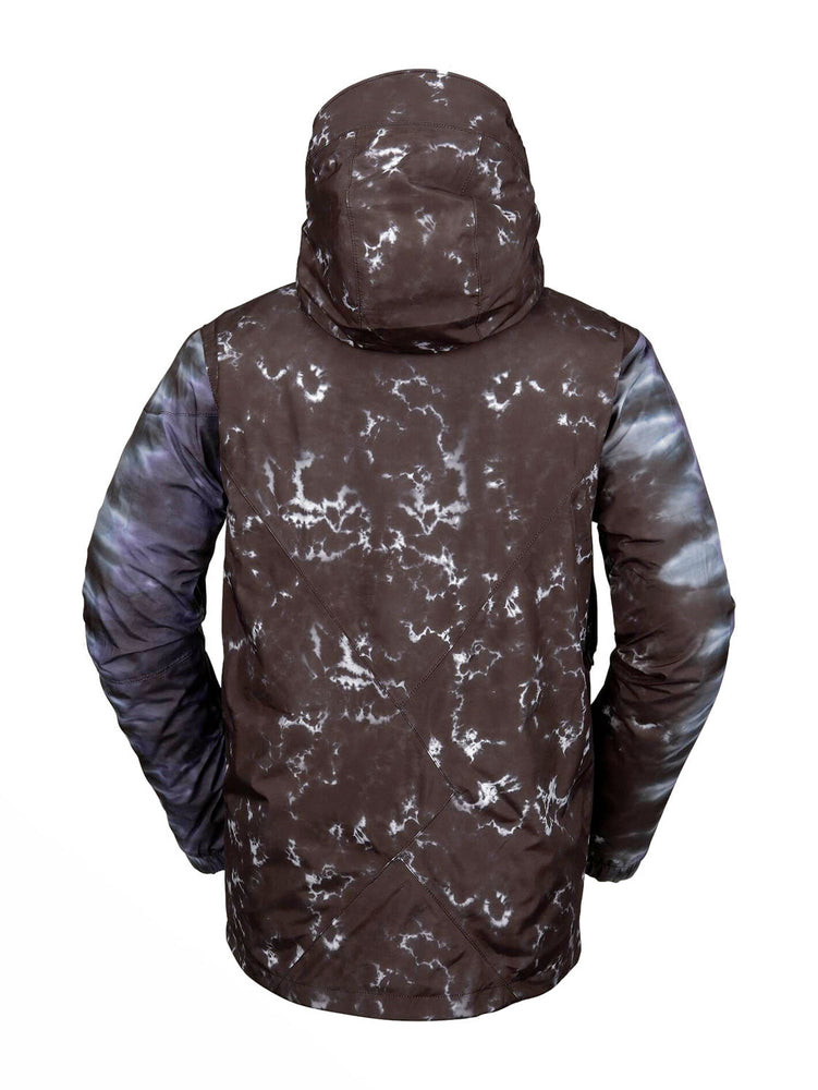 VOLCOM L GORE-TEX SNOWBOARD JACKET - BLACK PRINT - 2020 SNOWBOARD JACKETS