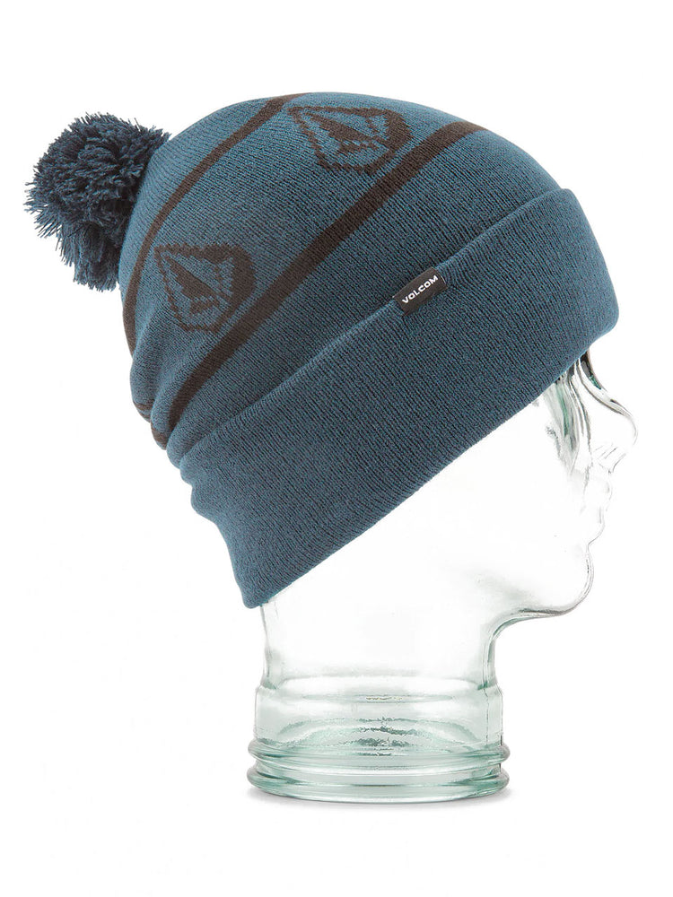 VOLCOM POWDER BEANIE - STORM BLUE STORM BLUE BEANIES