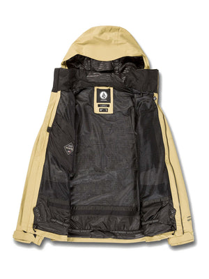 
                  
                    Load image into Gallery viewer, VOLCOM STONE GORE TEX SNOWBOARD JACKET - GOLD - 2022 SNOWBOARD JACKETS
                  
                