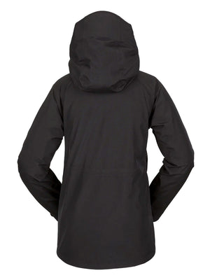 VOLCOM WOMENS ARIS INSULATED SNOWBOARD JACKET BLACK 2023