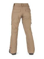 VOLCOM WOMENS ASTON GORE-TEX SNOWBOARD PANT - COFFEE - 2022 SNOWBOARD PANTS