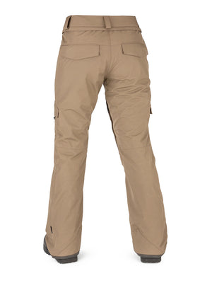 
                  
                    Load image into Gallery viewer, VOLCOM WOMENS ASTON GORE-TEX SNOWBOARD PANT - COFFEE - 2022 SNOWBOARD PANTS
                  
                