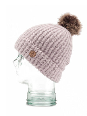 
                  
                    Load image into Gallery viewer, VOLCOM WOMENS LULA BEANIE - AMETHYST SMOKE - 2023 AMETHYST SMOKE BEANIES
                  
                