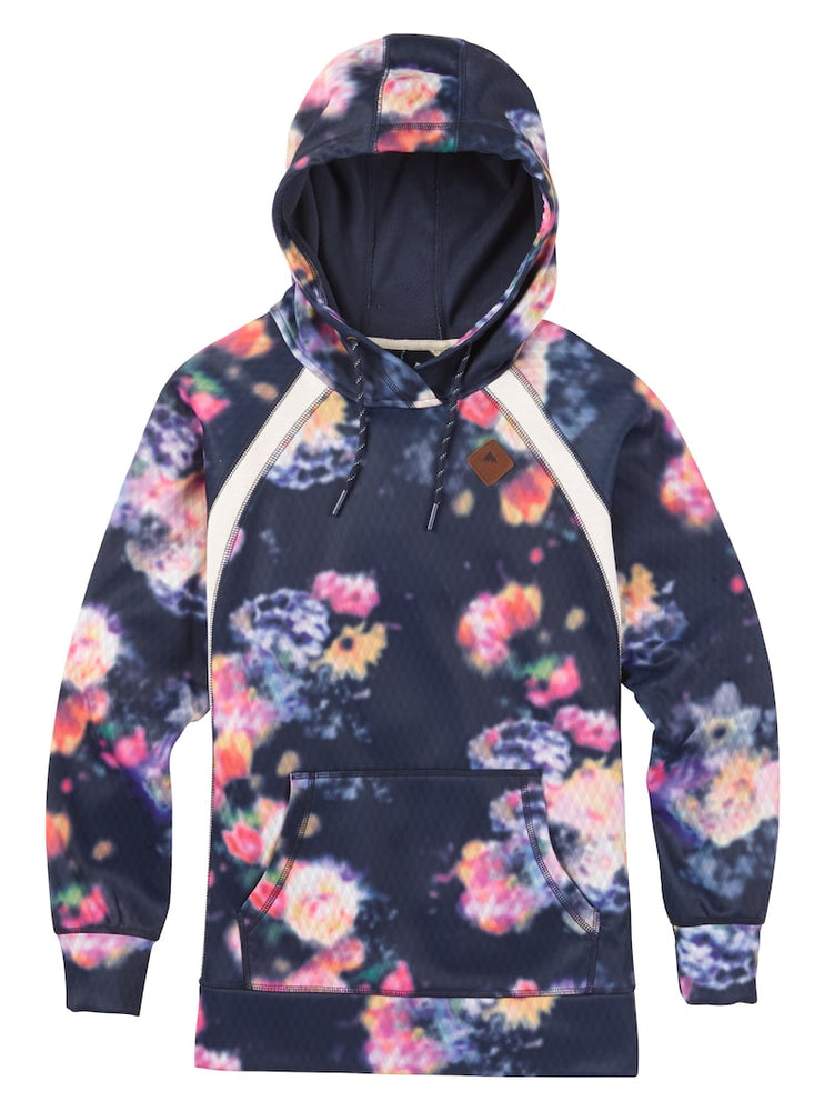 BURTON WOMENS HERON PULLOVER HOODIE - PRISM FLORAL - 2018 PRISM FLORAL HOODIES